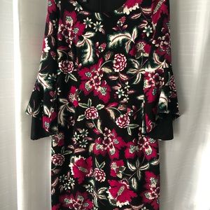 Floral print dress